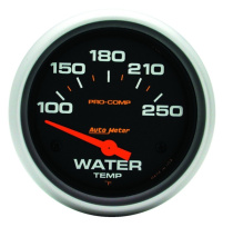 Vattentempmätare 66.7mm 100-250ºF (Elektrisk) PRO-COMP